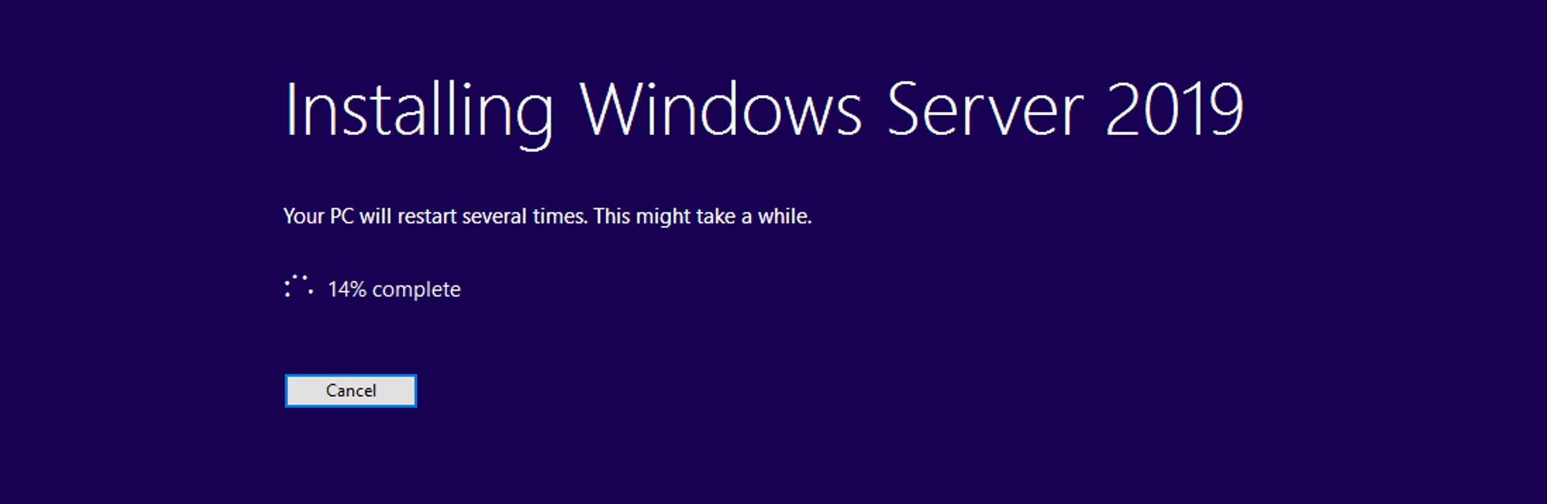 Actualizando a Windows Server 2019